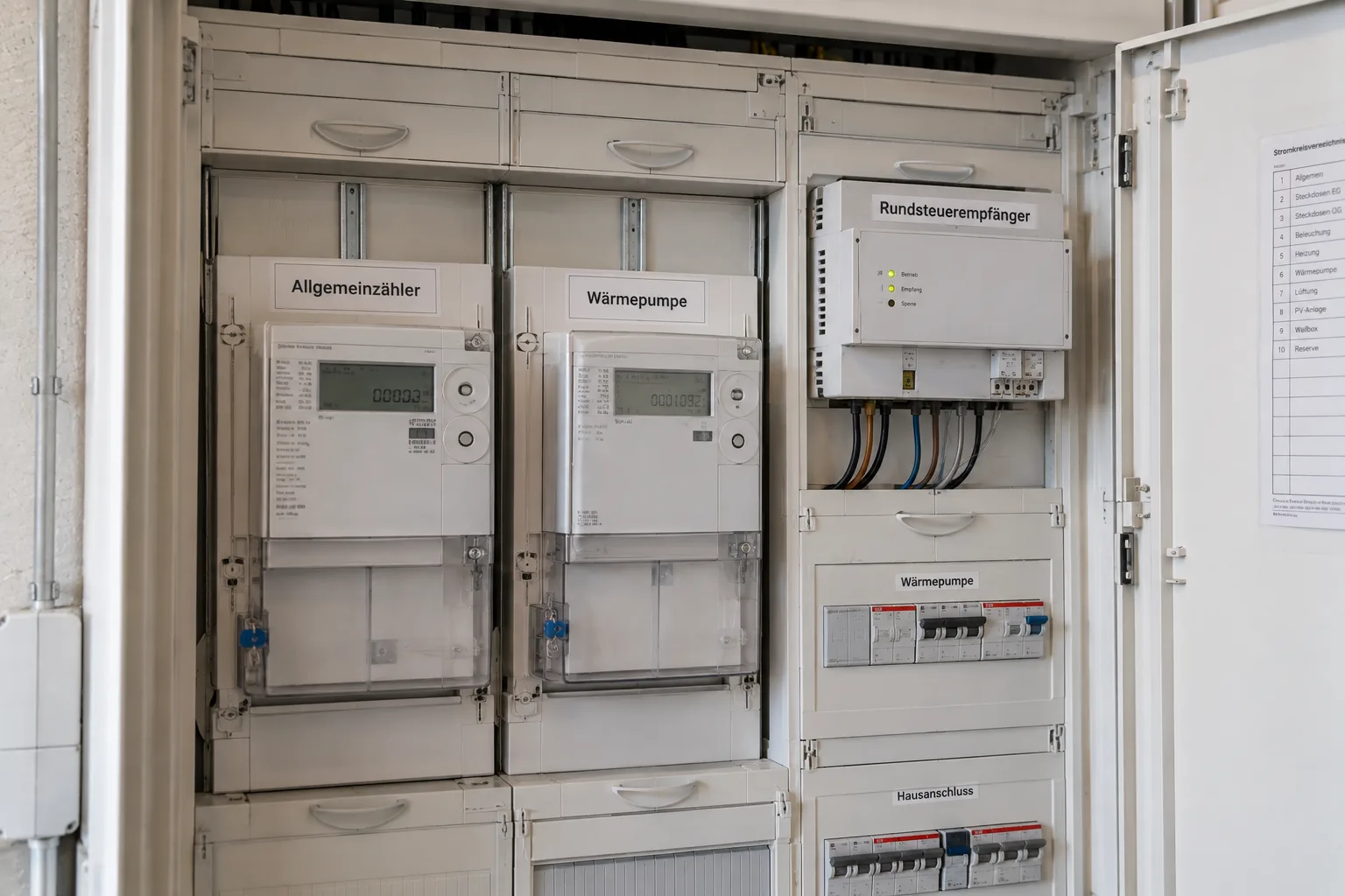 Rundsteuerempfänger im Zählerschrank